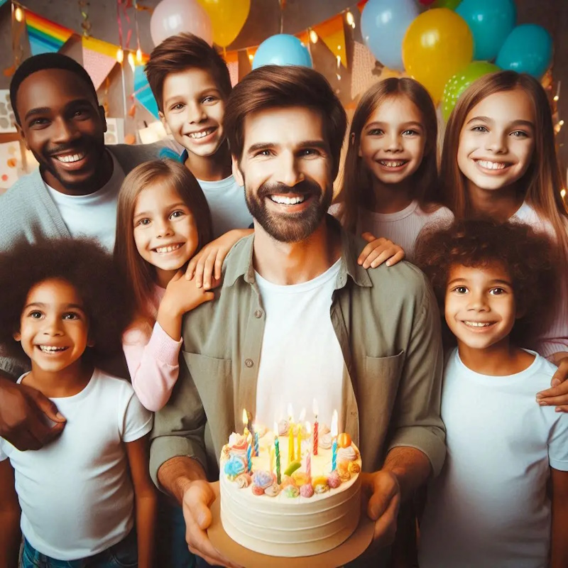 з Днем народження татові