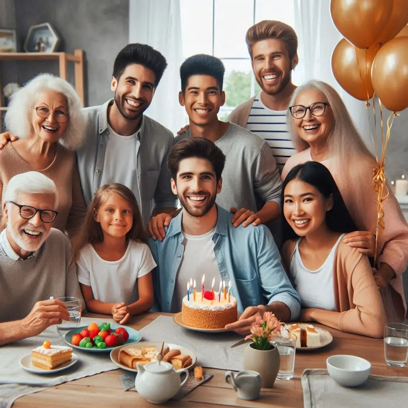 з Днем народження родичу