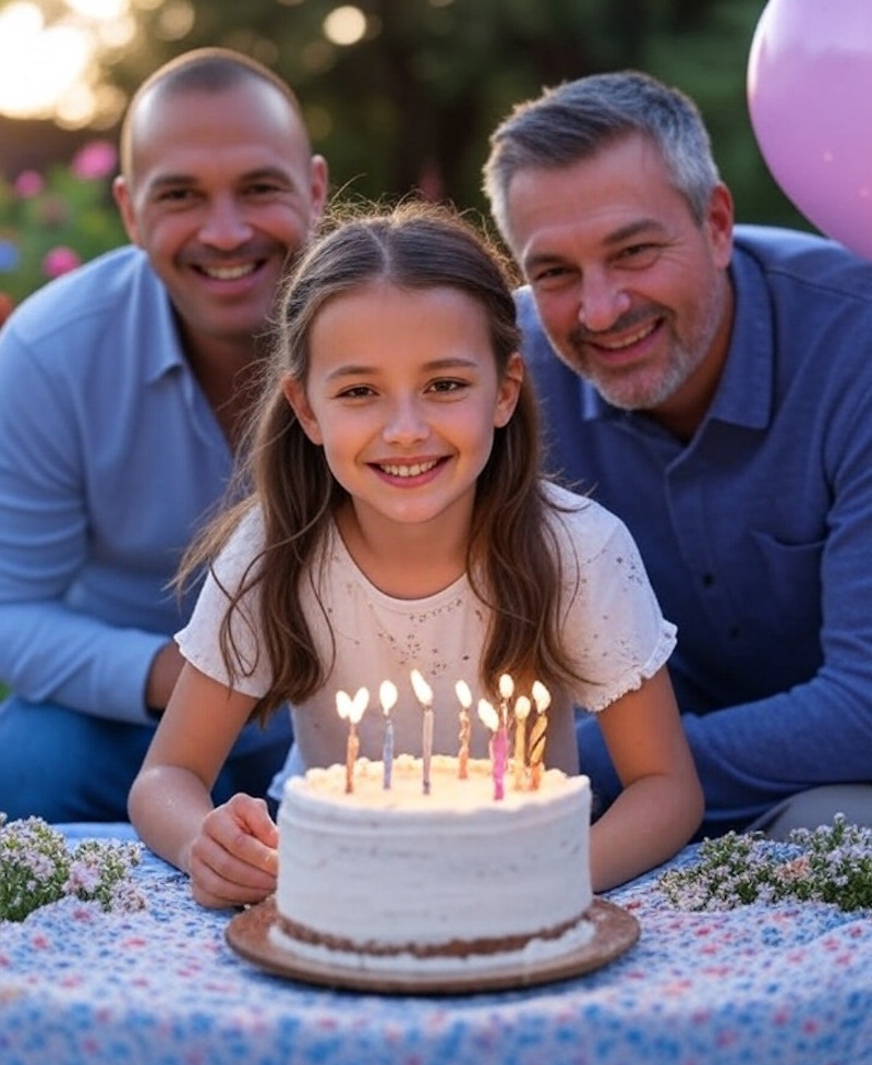 з днем ​​народження племінниці від тітки, дядька