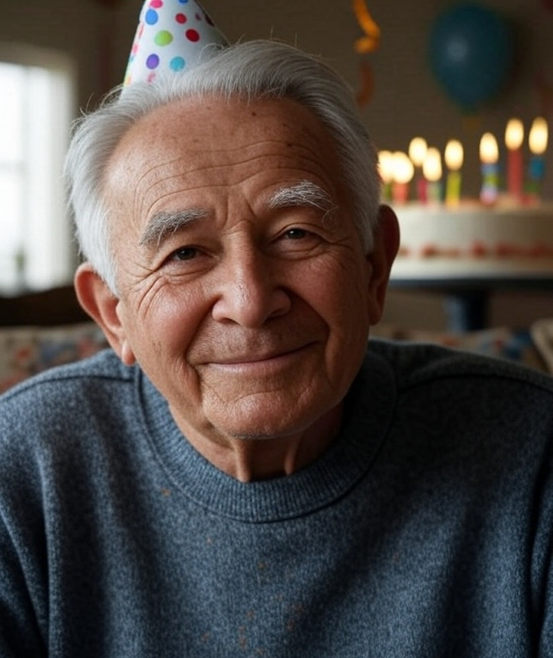 з днем ​​народження літньому чоловіку