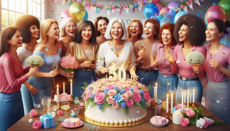 привітання з 50 річчям жінці