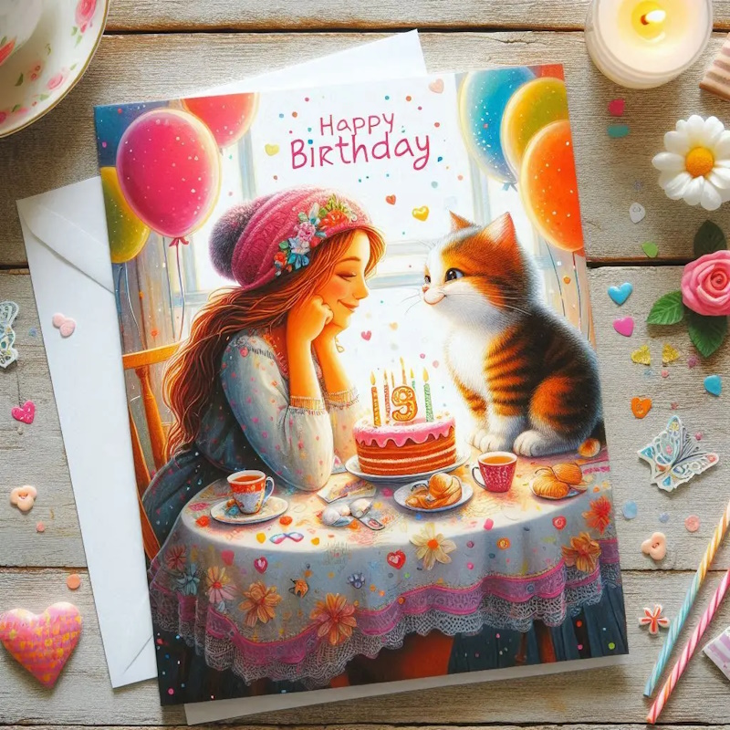 з Днем народження подрузі