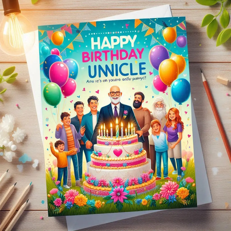 з Днем народження дядька