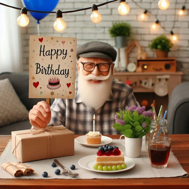 з Днем народження дідуся