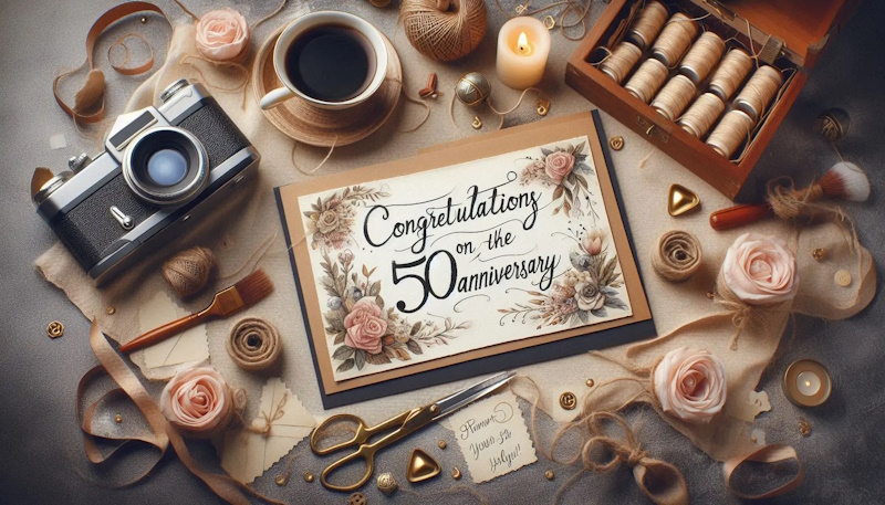 привітання з ювілеєм 50 років