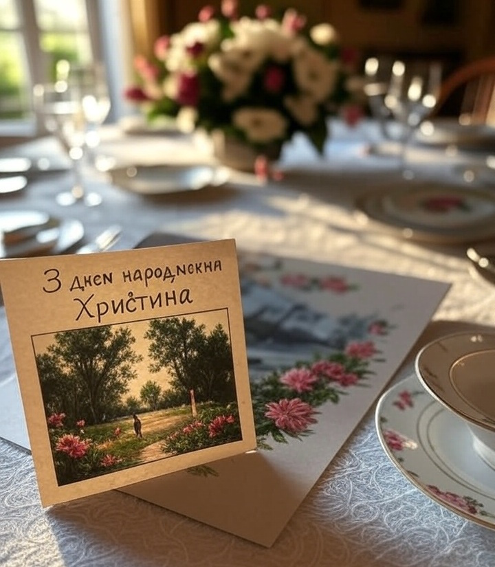 З днем народження Христина