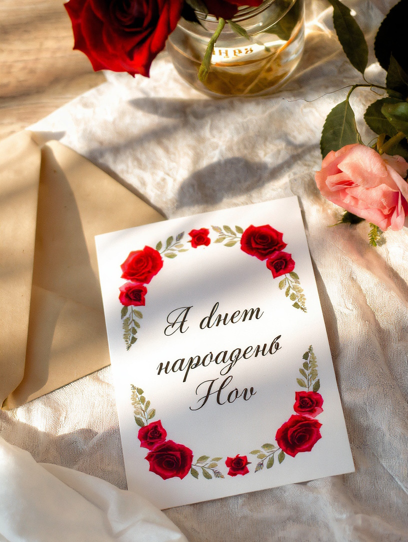 З днем народження Любов