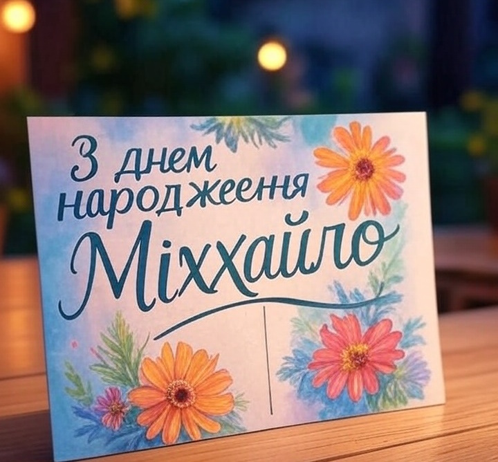 З днем народження Михайло