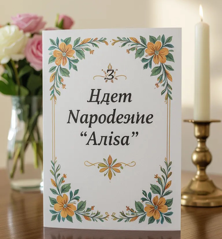 З днем народження Аліса