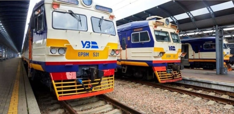 Електричка Ірпінь - Київ (станція Святошин)