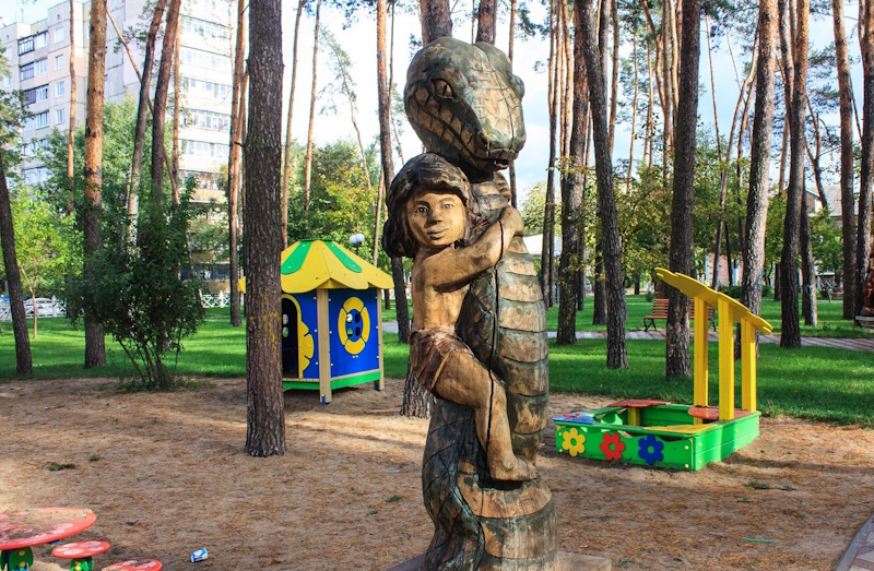 парк дерев'яних скульптур